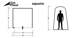 Trek Planet Aquatic палатка  для душа или туалета 70294