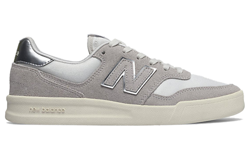 New Balance NB 300 retro casual low-top sneakers women's white gray