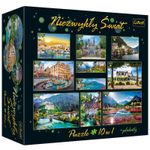 Набор пазлов Trefl 10в1, подарочная серия