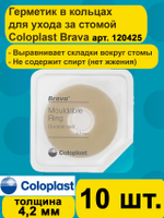 Защитное моделируемое кольцо для стомы Coloplast Brava Mouldable Ring 4,2 мм, 10шт арт 120425