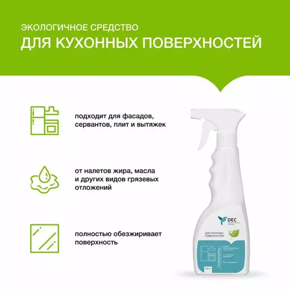 Для кухонных поверхностей DEC