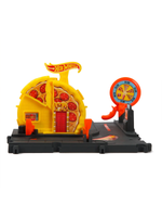 Игровой набор Hot Wheels City «Заправка» HKX44 | Hot Wheels City Speedy Pizza Pick-Up городской трек с пиццерией 1:64 4+