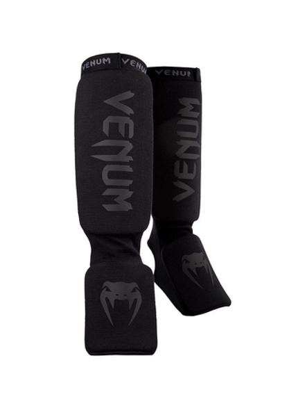 Щитки Venum Kontact Black/Black
