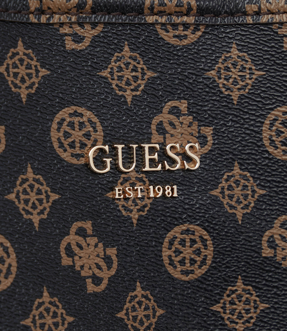 Сумка-шопер + поясная сумка Guess - коричневый(HWPQ69 95290)