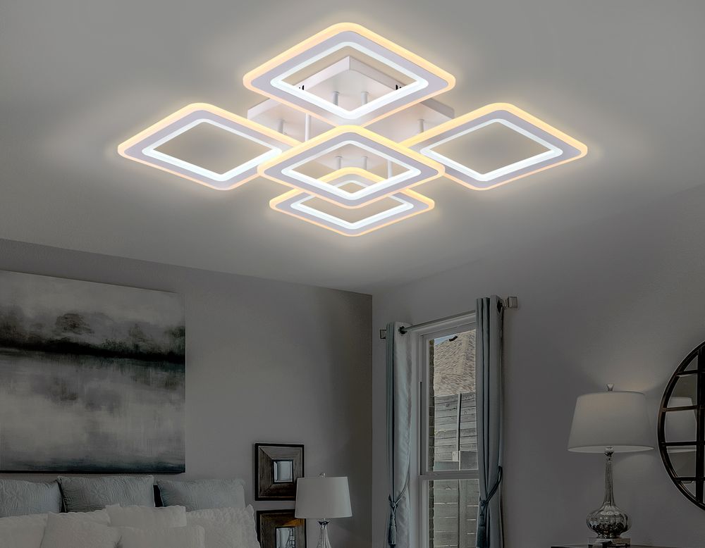 Ambrella Потолочный светодиодный светильник с пультом Original FA866