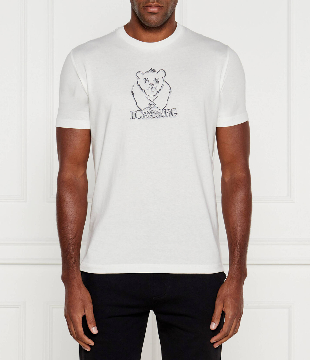 Футболка Iceberg - белый(245 I1P F010 6306)