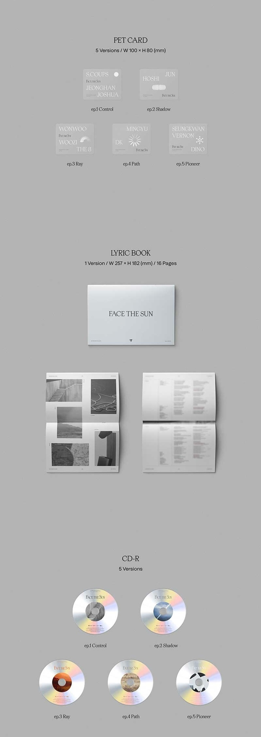 Альбом SEVENTEEN - Face the Sun