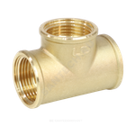 Тройник латунь Ду 40 (1 1/2") ВР LD LD.65.514.40