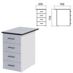 Тумба приставная "Монолит", 450х700х750 мм