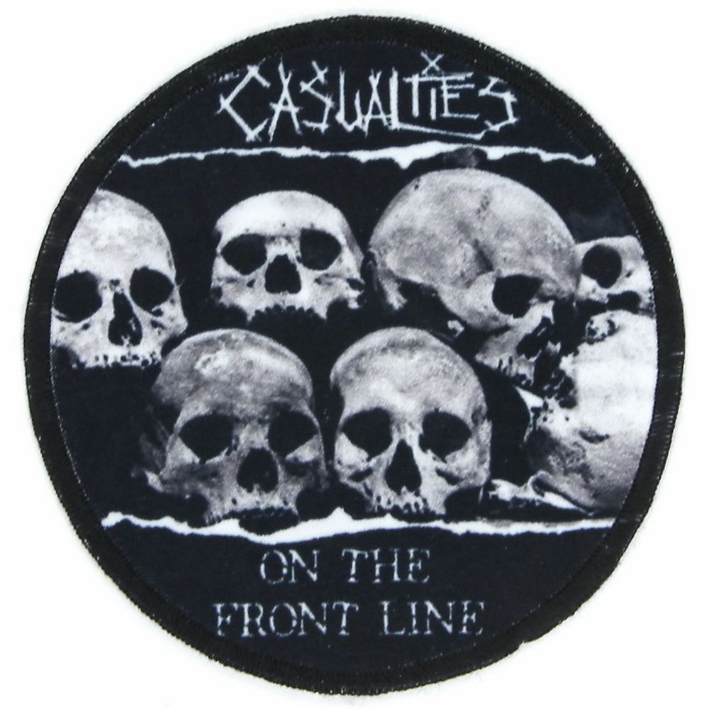 Нашивка The Casualties On The Front Line круглая (898)