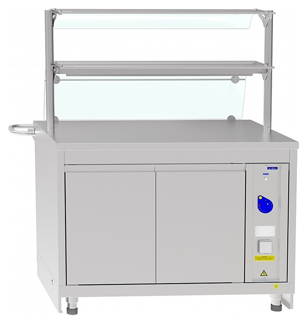 Прилавок-витрина тепловой Abat ПВТ-70Х-07