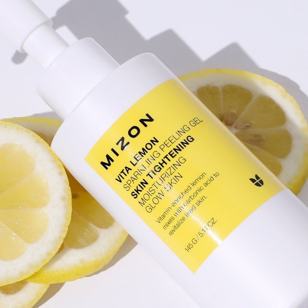 Mizon пилинг-гель для лица Vita Lemon sparkling peeling gel, 150 г