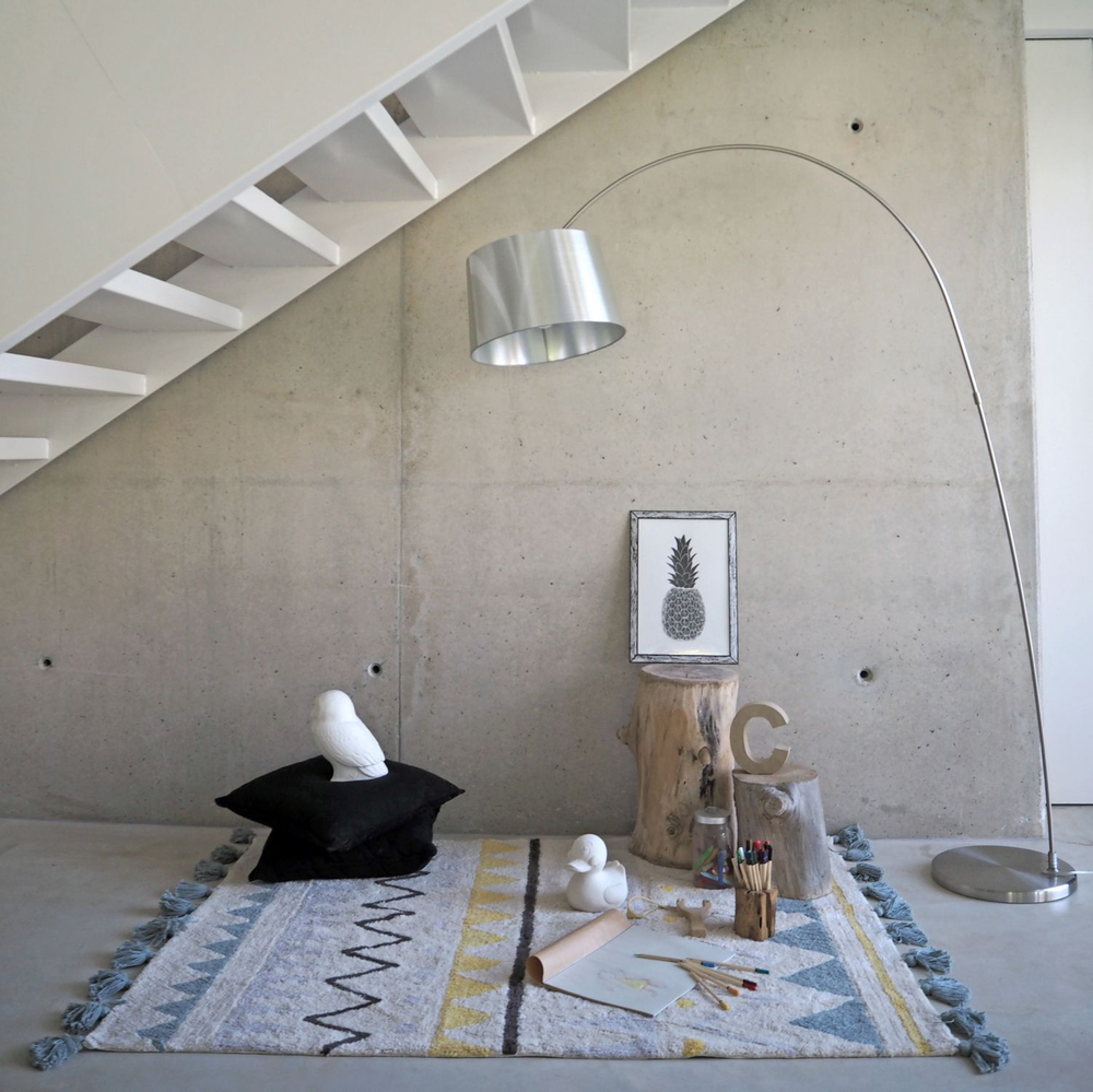 Ковер Lorena Canals Azteca Natural Vintage Blue (120 x 160 см)