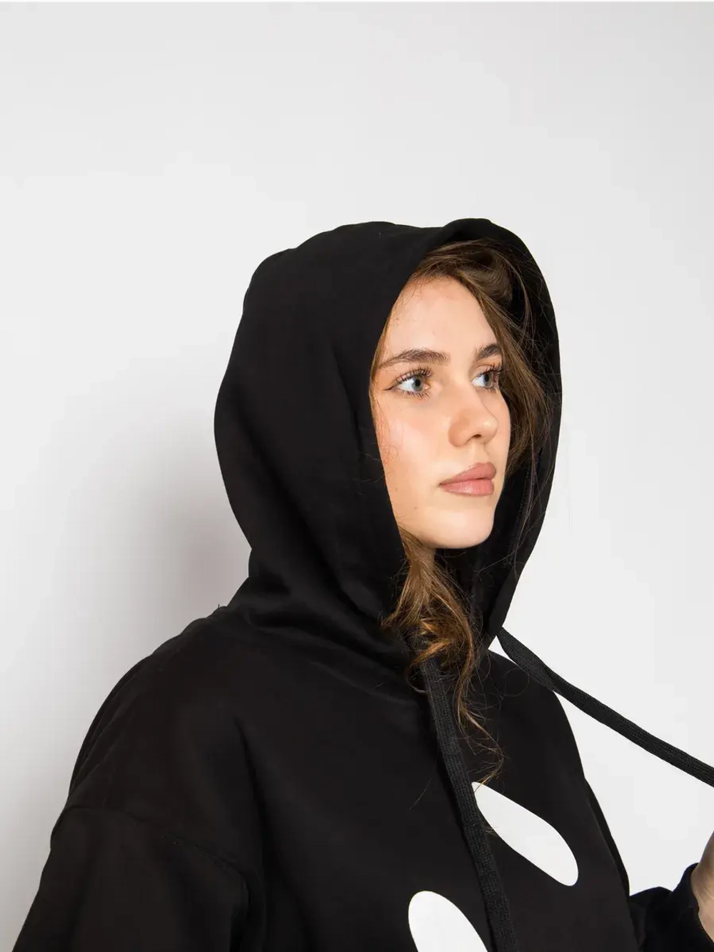 Спортивный костюм утепленный с капюшоном