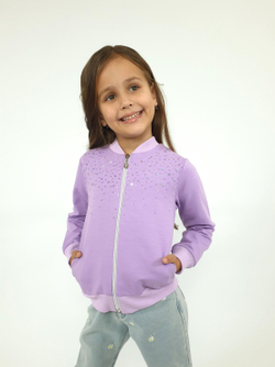 14-24-7 Жакет (бомбер) для девочки