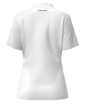 Женское поло Head Club 25 Tech - белый