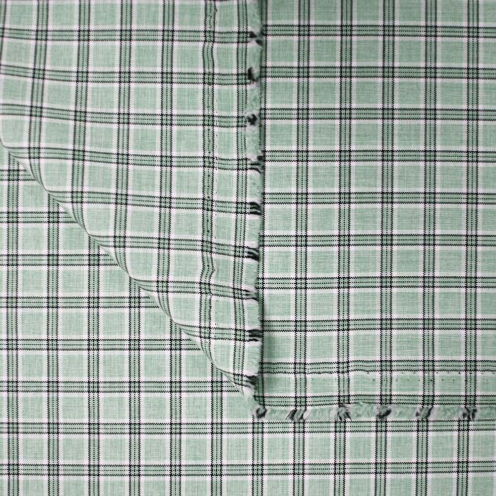 Ткань костюмная Габардин клетка 10х10, 169 гр/м2, 150 см