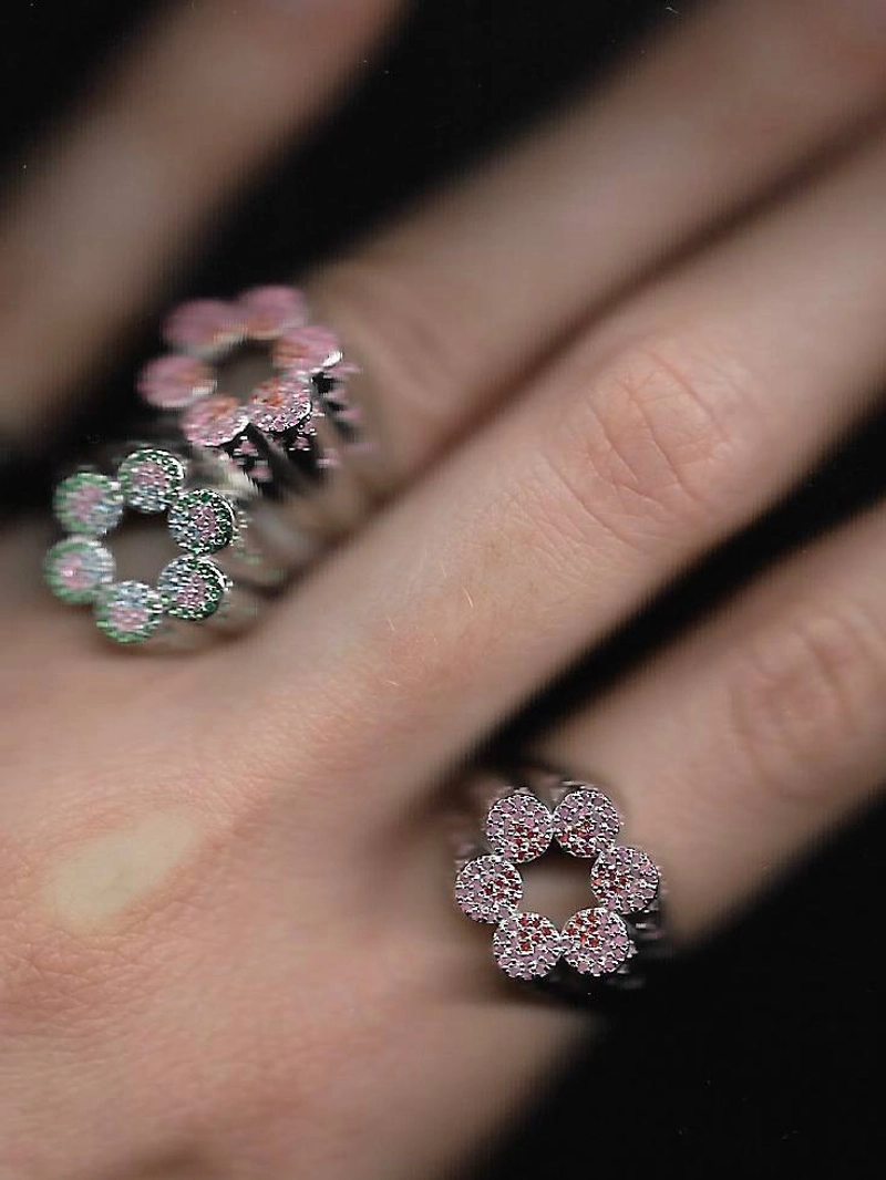 Кольцо Самоцвет ВЛВ – Оранжевое