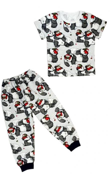 Пижама 638/18 медведи в кепках