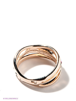 "Зефир"  кольцо в золотом покрытии из коллекции "Десерт" от Jenavi