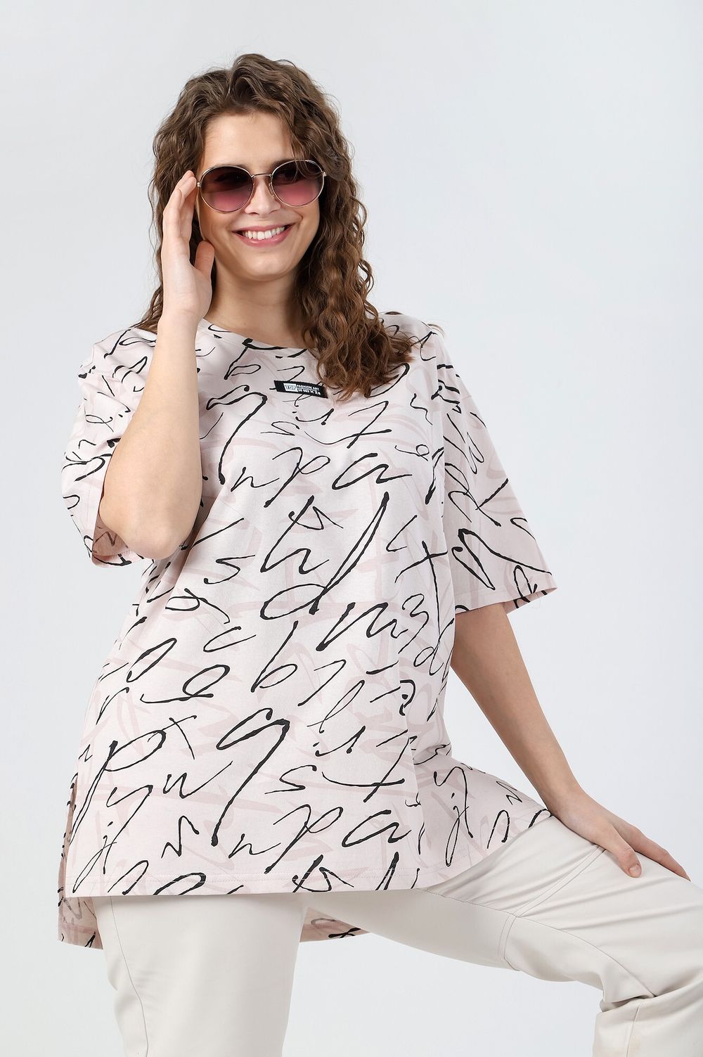 Футболка Мода-1 Виотекс БЕЖЕВЫЙ