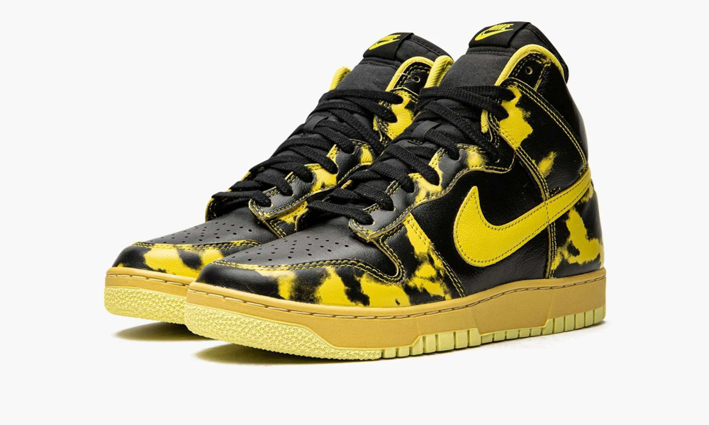 Dunk High 1985 "Yellow Acid Wash"