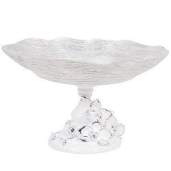 Фруктовница-конфетница Орхидея Лелия Бронза