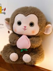Yumşaq oyuncaq \ Мягкая игрушка \ Soft toys Meymun (boz)