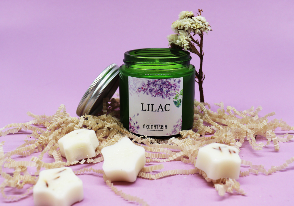 Ароматическая свеча "LILAC"