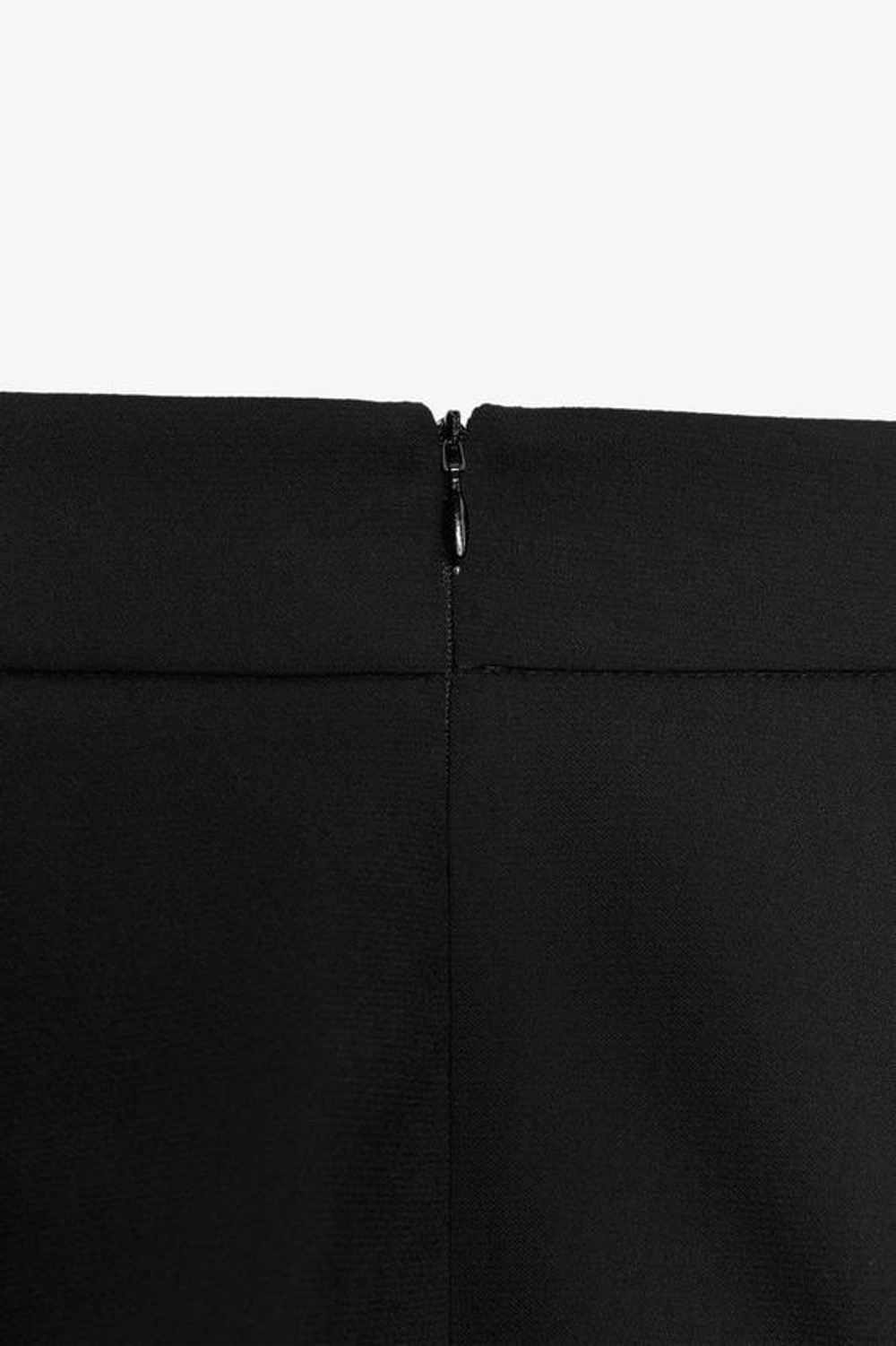 ZARA ЮБКА МИДИ-КЛЁШ, ЧЕРНЫЙ