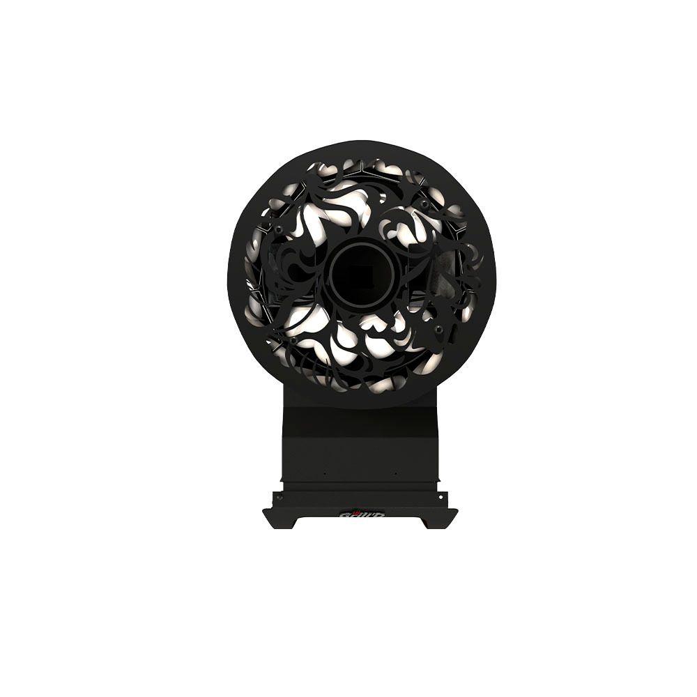 Дровяная банная печь Grill'D Violet Long Window Max Pro