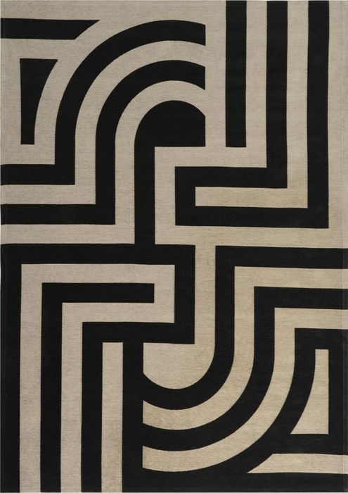 Ковер Carpet Decor TIFFANY Black C1245