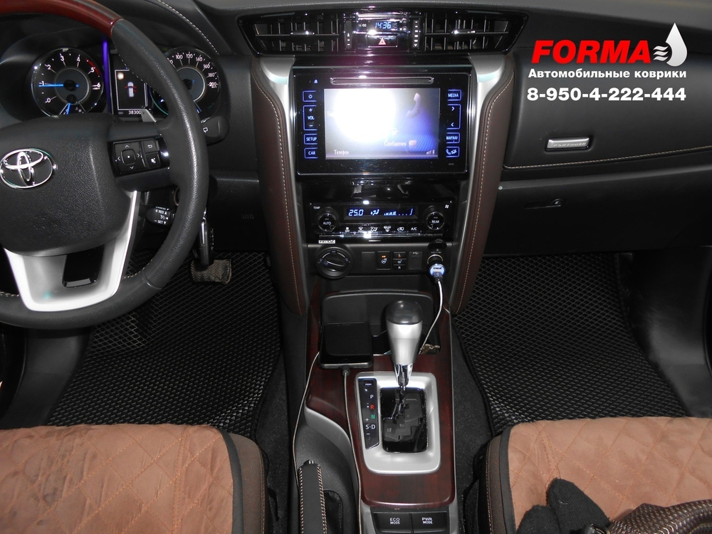 Toyota Fortuner 2 поколение AN160 (07.2015 - н.в.)