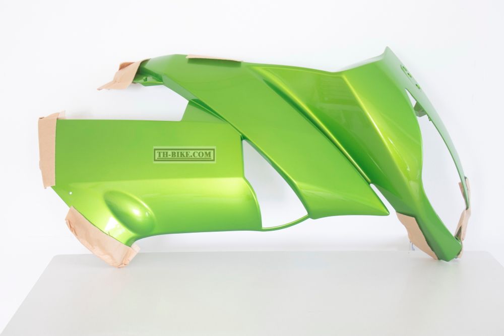 55028-0235-15P. COWLING,UPP,RH,C.L.GREEN. Kawasaki EX650, Ninja650