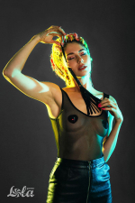 Черная плеть 27см Lola Games Party Hard Attraction 1119-01lola