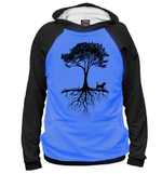 Толстовка "Бигль  у дерева"