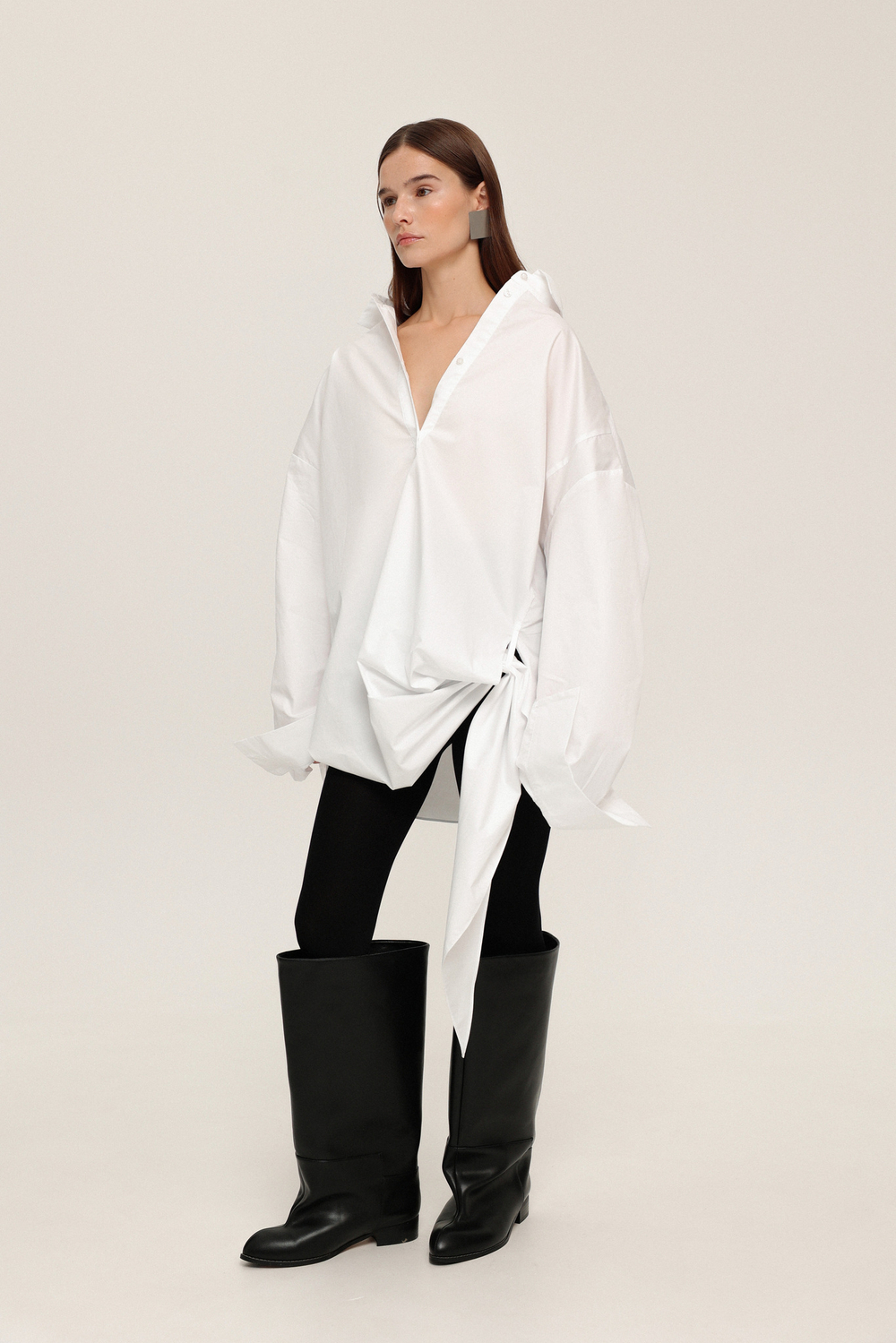 Рубашка с узлом