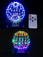 Набор для самостоятельной сборки и пайки (конструктор) "RGB воздушный шар с ПДУ" DC 5V