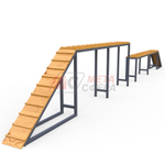 Трамплин разноуровневый для дрессировки собак