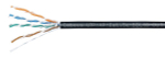Кабель витая пара U/UTP 5e кат. 4 пары Cabeus UTP-4P-Cat.5e-SOLID-OUT-LSZH-UV