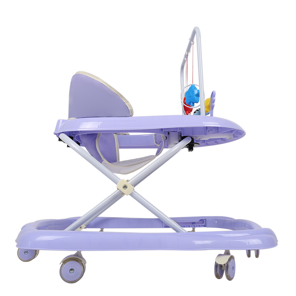 Ходунки "BUGGY C", 6 силиконовых колес, муз. (Alis) (фиолетовый)