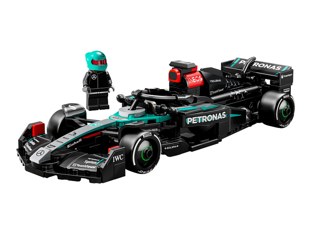 LEGO Speed Champions 77244 «Mercedes-AMG F1 W15» — чемпионатный болид Формулы-1