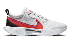 Мужские кроссовки теннисные Nike Zoom Court Pro HC - white/picante red/black/fuchsia dream