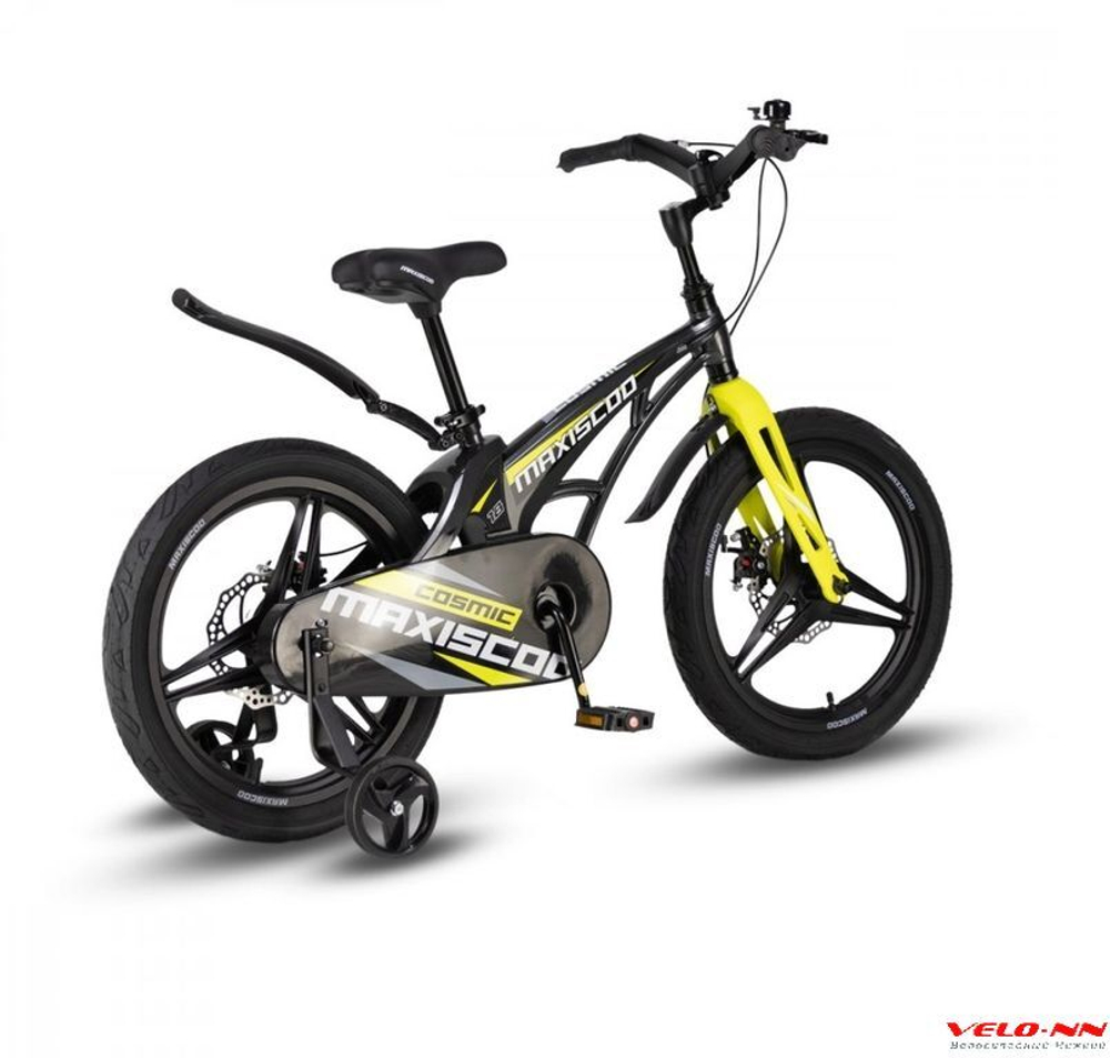 Велосипед 18 Maxiscoo COSMIC Deluxe  Мокрый Антрацит (2024)