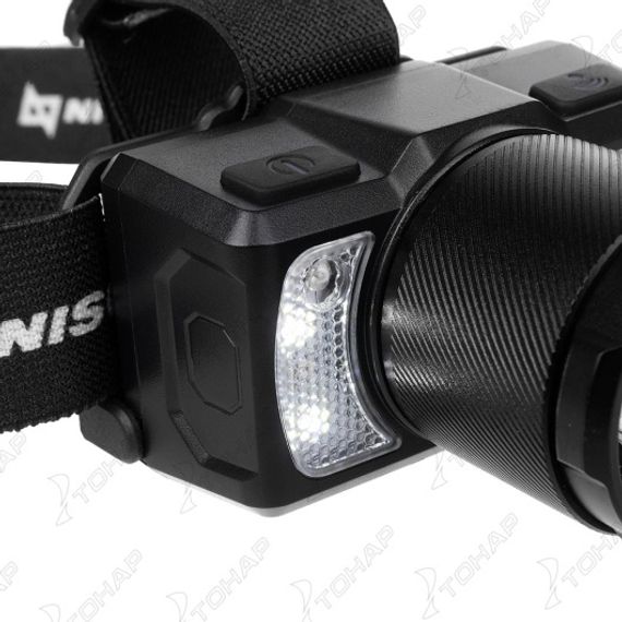 Фонарь налобный сенсорный 800 LM, IP43, USB (N-FN-HL25) NISUS
