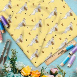 Ткань Барби посторальная фантазия