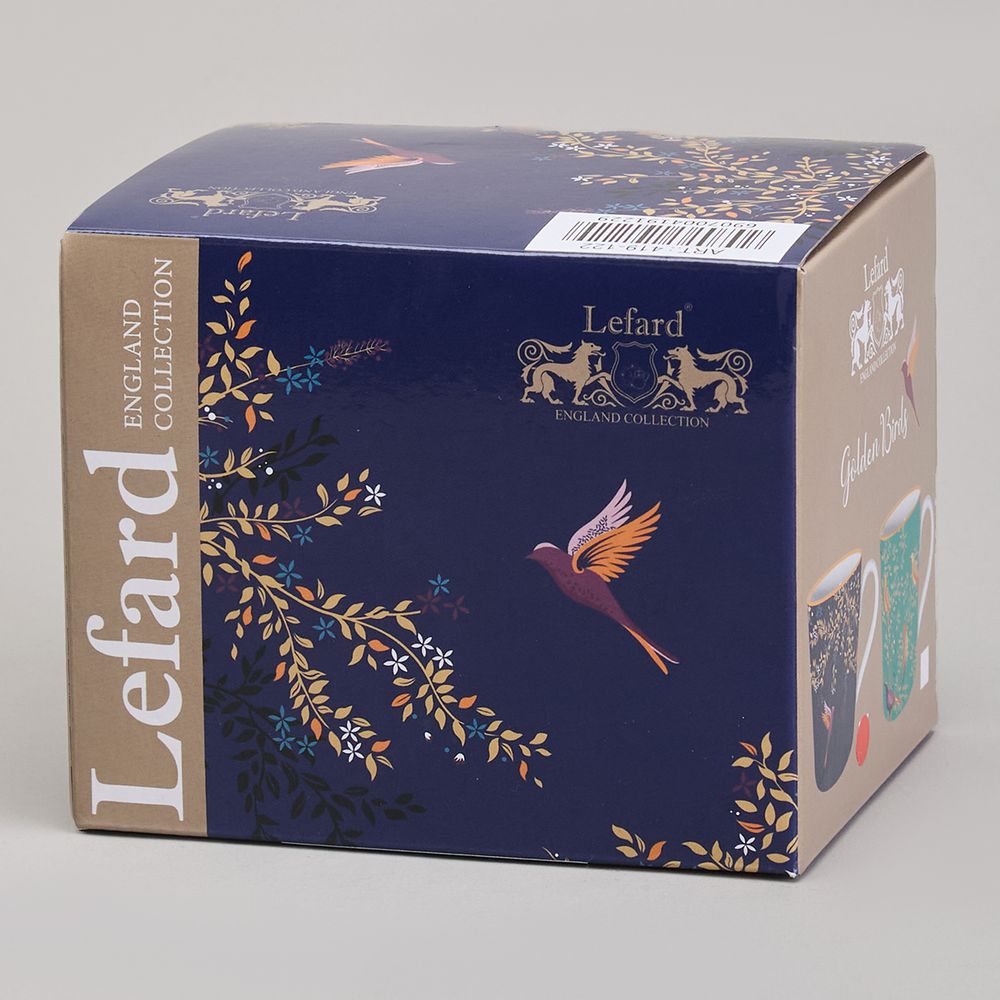 КРУЖКА LEFARD "GOLDEN BIRDS" 380 МЛ (КОР=24ШТ.)