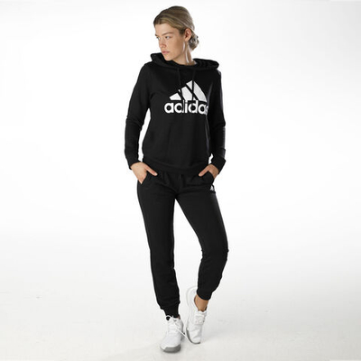 Женские теннисные брюки adidas Linear French Terry Training Pants Women - Black