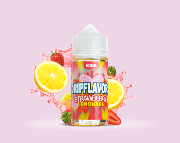 Купить Жидкость DRIPFLAVORS - Strawberry Lemonade 100 мл