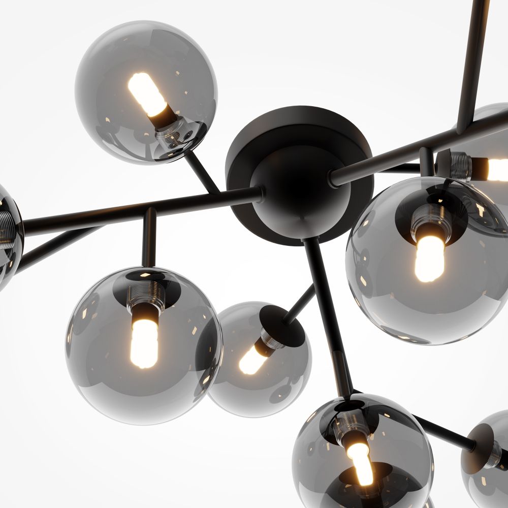 Люстра потолочная Maytoni Dallas MOD545CL-12B